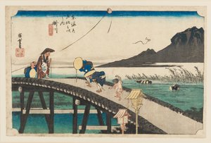 Holzschnitt - Kakegawa Akibayama enbo, 1797-1858