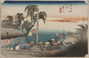 Bohhana von Ando or Utagawa Hiroshige