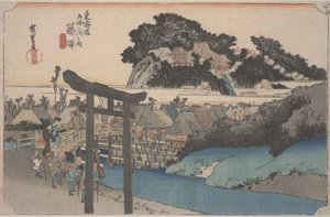 Fujisawa von Ando or Utagawa Hiroshige