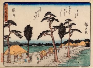 Fukuroi von Ando or Utagawa Hiroshige