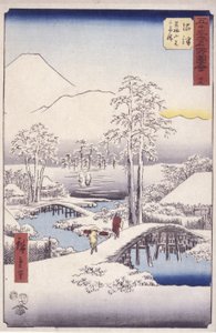 Humazu Station von Ando or Utagawa Hiroshige