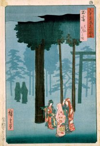 Izumo-Schrein von Ando or Utagawa Hiroshige