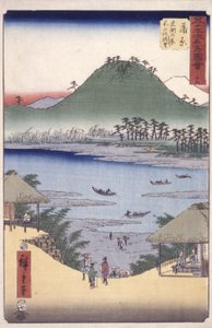 Kambara von Ando or Utagawa Hiroshige