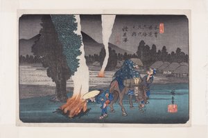 Nr. 19, Karuizawa von Ando or Utagawa Hiroshige