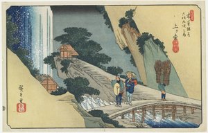 Nr. 39, Agematsu von Ando or Utagawa Hiroshige