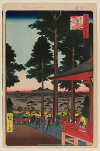 Oji Inari-Schrein von Ando or Utagawa Hiroshige