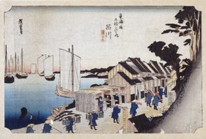 Shinagawa von Ando or Utagawa Hiroshige