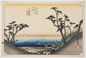 Shirasuka: Blick auf Shiomizaka (Shirasuka, Shiomizaka zu)