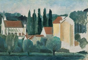 Die Kapelle unter Crécy (Die Mühle) von Andre Derain