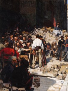 Barrikade, Pariser Kommune, Mai 1871