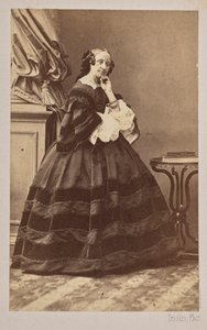 Porträt der Ballerina Marie Taglioni von Andre Adolphe Eugene Disderi