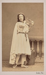 Porträt der Sängerin und Komponistin Pauline Viardot