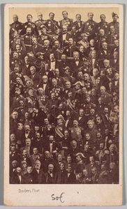 Ohne Titel (Französische Militärhelden und politische Führer) von Andre Adolphe Eugene Disderi