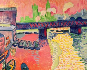 Charing Cross Bridge, London von Andre Derain