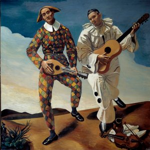 Harlekin und Pierrot von Andre Derain