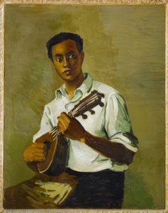 Der Schwarze mit der Mandoline