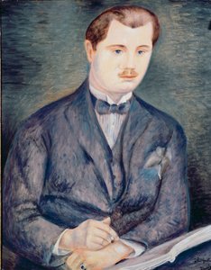 Porträt von Paul Guillaume, ca. 1919-20 von Andre Derain