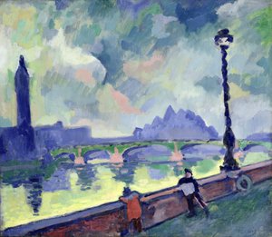 Blick auf die Themse an der Westminster Bridge, ca. 1905-06 von Andre Derain
