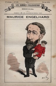 Karikatur von Maurice Engelhardt (1819-1891) aus 