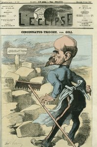 Louis-Jules Trochu (1815-1896), französischer General und Politiker. Titelblatt in „L