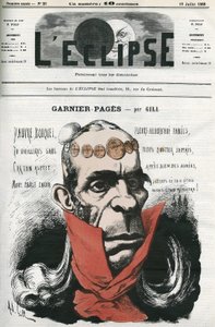 Louis Antoine Garnier-Pages (1803-1878), französischer Politiker. Titelbild in „L