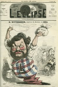 Herr Wittersheim, Käufer des Monitors. Titelblatt in „L