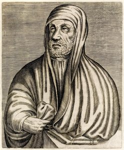 Avicenna oder Ibn Sina: Persischer Universalgelehrter, aus „Wahre Porträts“ von André Thévet, veröffentlicht 1584