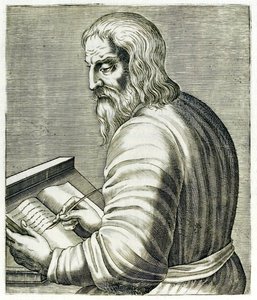 Georg von Trebizond, aus „Wahre Porträts“ von André Thévet, veröffentlicht 1594 von Andre Thevet