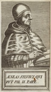 Papst Pius II. von Andre Thevet