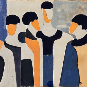 Moderne abstrakte Figuren