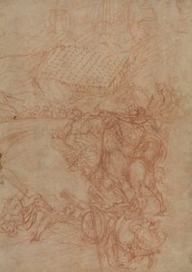 Die Schlacht von Spoleto, um 1575 von Andrea (1539-1614) Vicentino