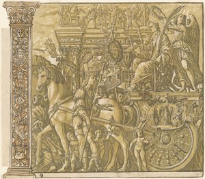 Der Triumph von Julius Caesar [Nr. 9 plus 2 Säulen], 1599