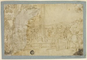 Das Martyrium des Heiligen Petrus von Andrea Boscoli