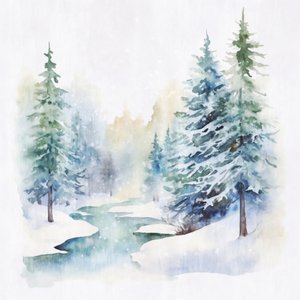 Winterwaldstrom