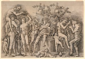 Bacchanal von Andrea Mantegna