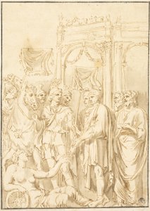 Römische Senatoren und Soldaten von Andrea Mantegna