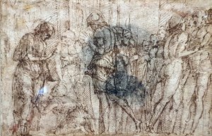 Der heilige Jakobus auf dem Weg zum Martyrium von Andrea Mantegna