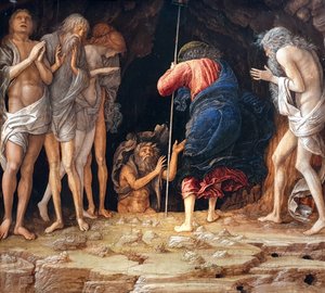 Der Abstieg Christi in die Vorhölle von Andrea Mantegna