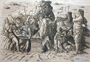 Die Grablegung von Andrea Mantegna
