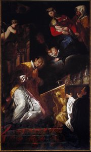Darstellung des Heiligen Franziskus Borgia von Andrea Pozzo