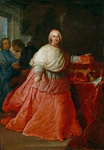 Porträt von Kardinal Carlos de Borja y Centellas 1663-1733, nach 1721 von Andrea Procaccini
