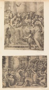 Die Anbetung der Könige, ca. 1542-46 von Andrea Schiavone