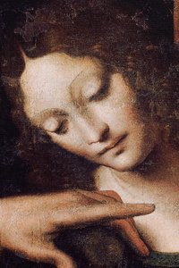 Abtei (Abdij van Tongerlo). Gemälde. Das letzte Abendmahl. 1506-1507. (Detail) von Andrea Solario