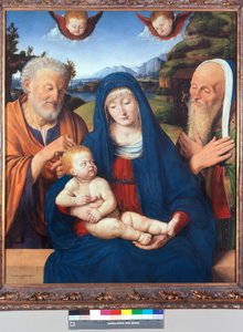 Madonna und Kind mit St. Joseph und St. Simeon