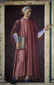 Dante Alighieri aus der Villa Carducci Serie berühmter Männer und Frauen
