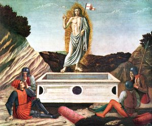 Die Auferstehung, Mitte 15. Jahrhundert von Andrea del Castagno