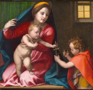Madonna mit Kind und Johannes dem Täufer