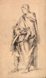 Studie einer männlichen Figur
