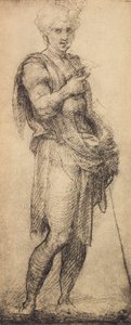 Studie einer männlichen Figur von Andrea del Sarto