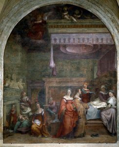Die Geburt Marias (Fresko)